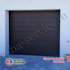 Секционные гаражные ворота Hormann 2500x2250мм. с металлическими пружинами растяжения